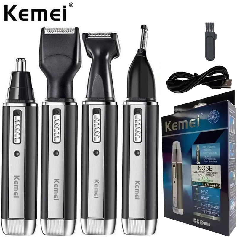 Grooming Men'S Eyebrows - Kemei-6630 Pemangkas Bulu Hidung untuk Pembersih