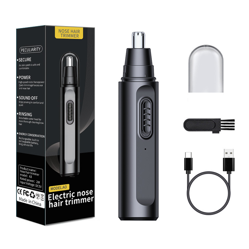 Electric Shaver Rotary - Pemangkas Bulu Hidung untuk Pria Pemangkas