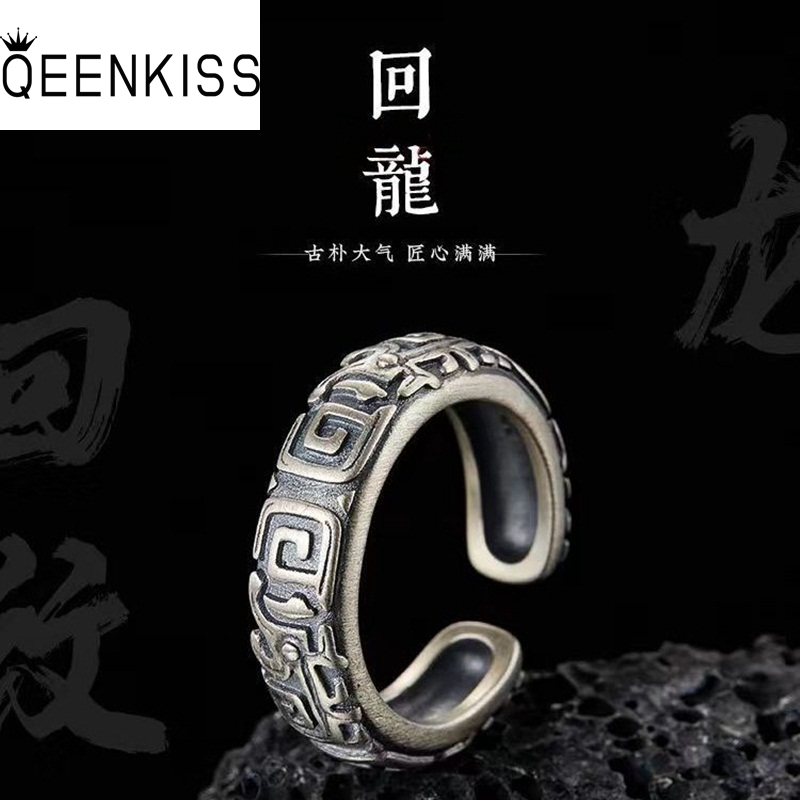 Men'S Grooming Set Gift - QEENKISS cincin perak murni 925 untuk