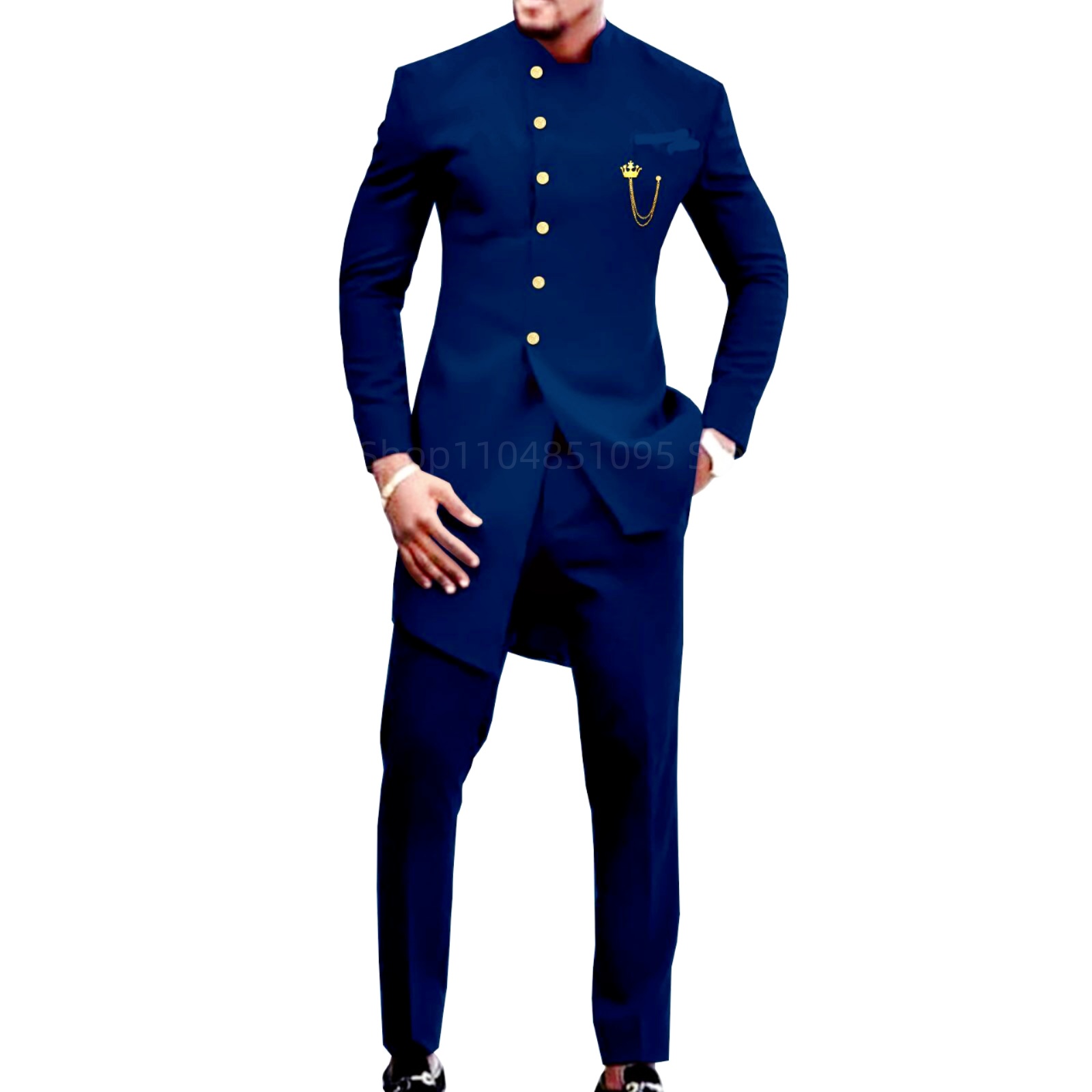 X Men Grooming - Setelan Pernikahan Solid Gaya Fashion Baru