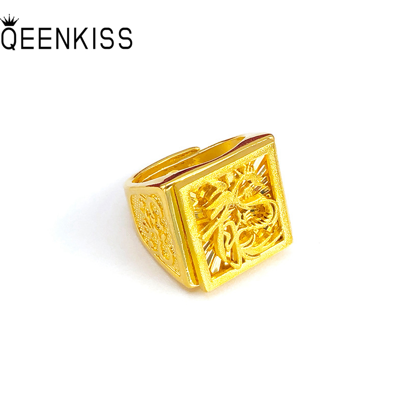 Men'S Grooming Gifts - QEENKISS cincin naga antik emas 24KT