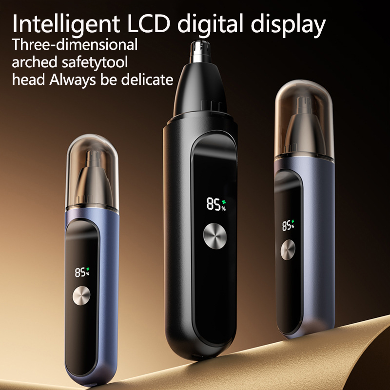 Nose Hair Trimmer - Pemangkas Rambut Hidung Elektrik Tampilan Digital