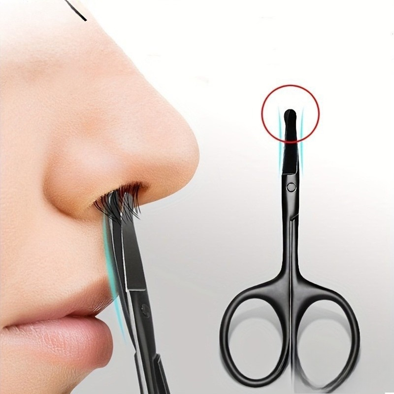Nose Hair Trimmer - Gunting Rambut Hidung Baja Tahan Karat