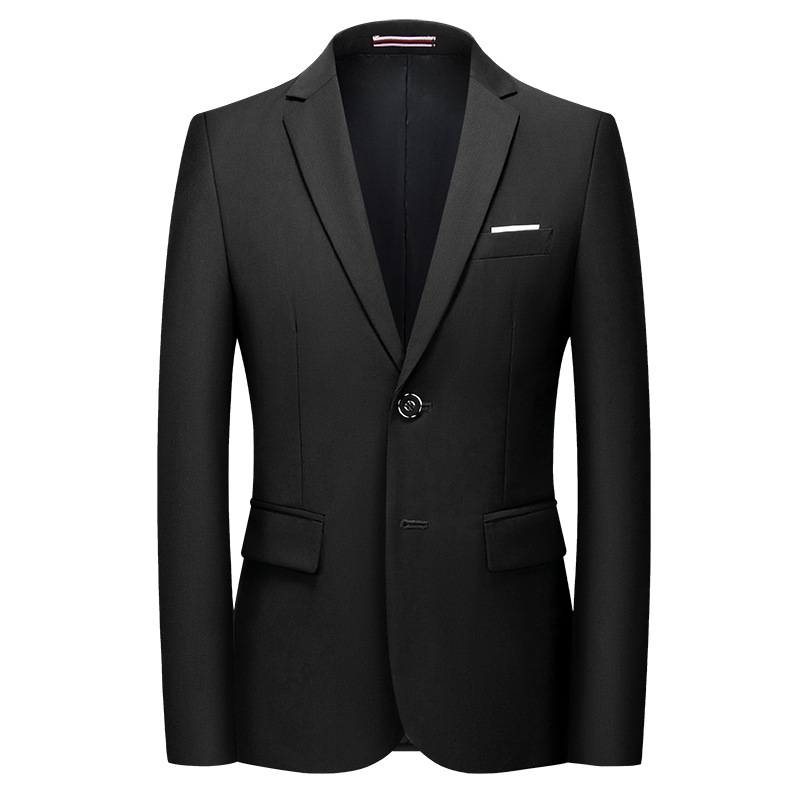 Jack Men'S Grooming - Blazer Pria Bisnis Kasual Warna Solid