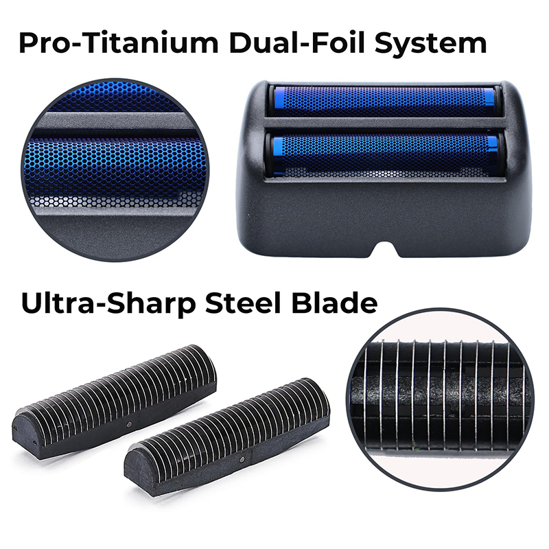 Babyliss Pro UV Double Foil El - Electric Shaver Rotary ulasan dan harga