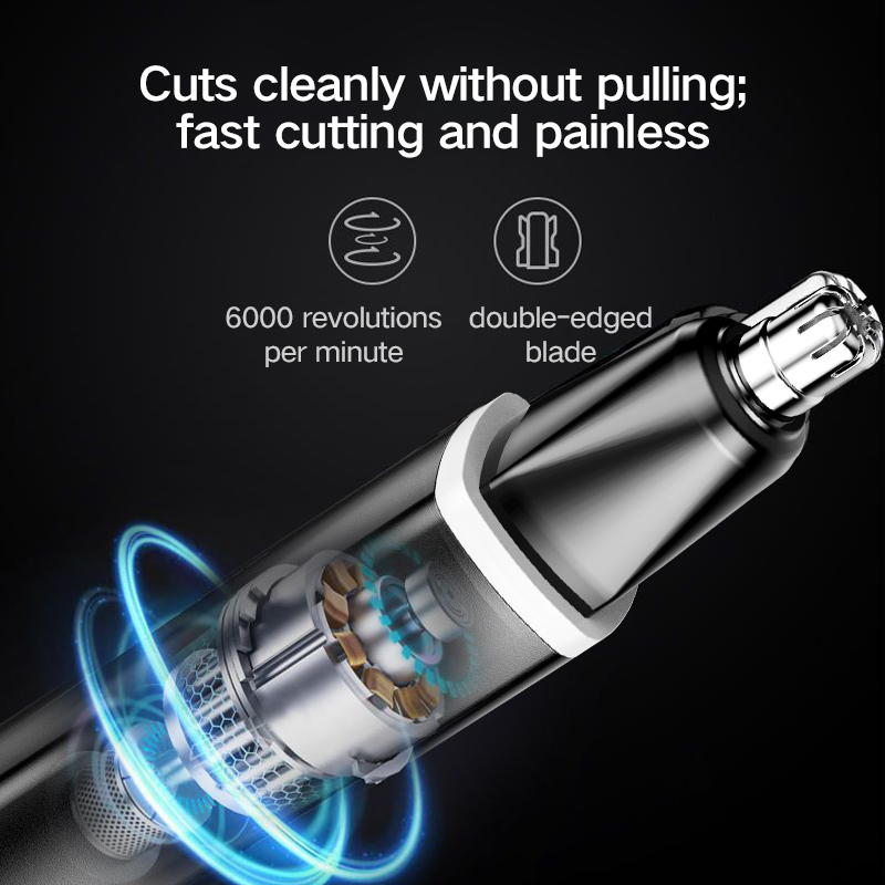 Pemangkas Rambut Hidung LED Mo - Nose Hair Trimmer ulasan dan harga