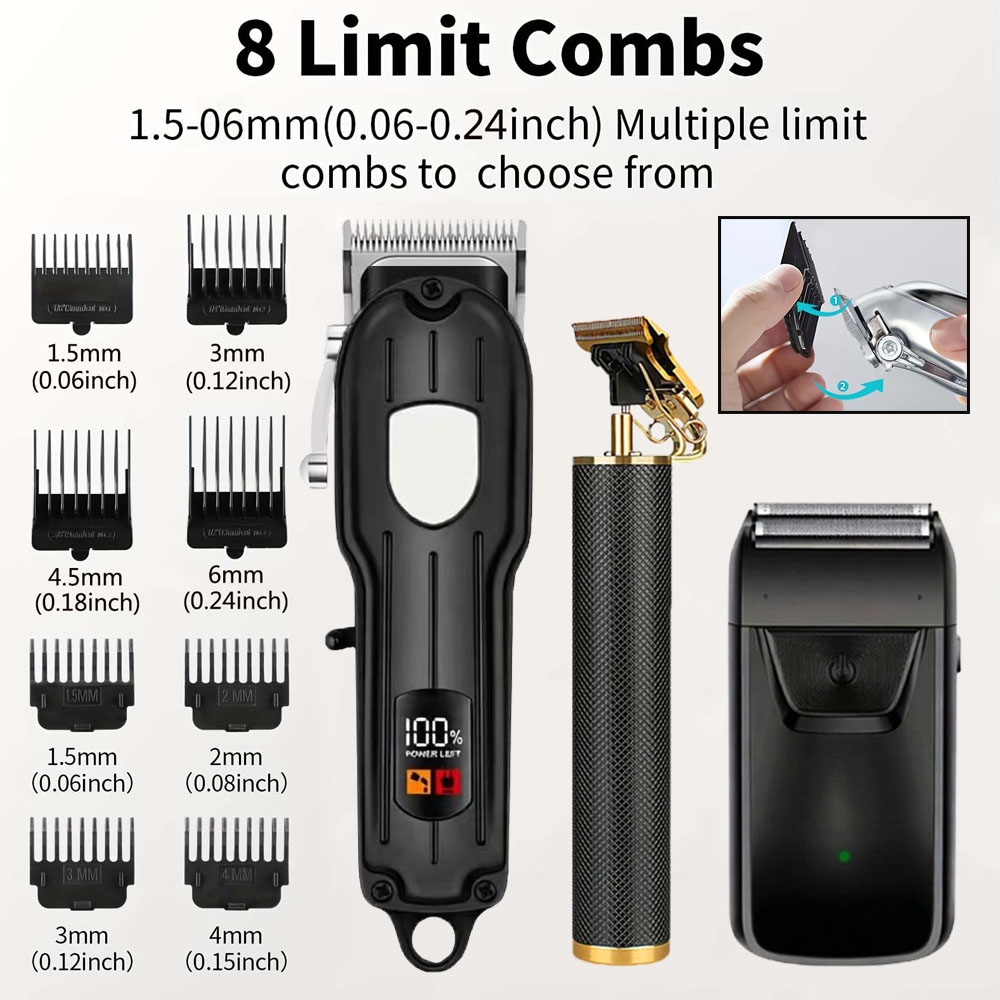 Set Alat Cukur Rambut Profesio - Electric Shaver Rotary ulasan dan harga