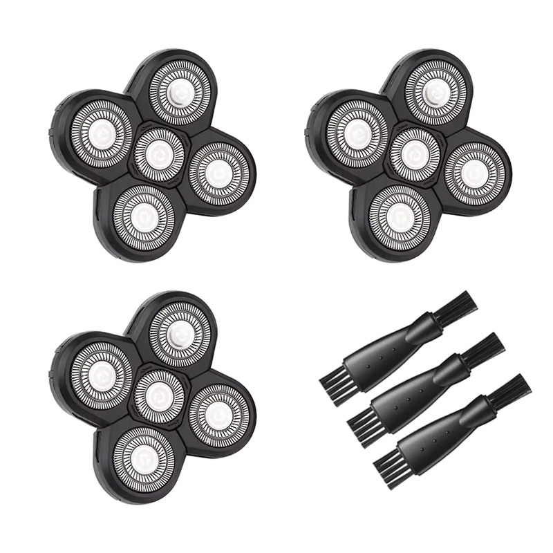 Kepala Putar 5 Bilah untuk Ala - Electric Shaver Rotary ulasan dan harga