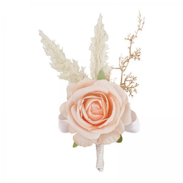 Boutonniere Mawar Elegan Buata - Men Grooming Home ulasan dan harga