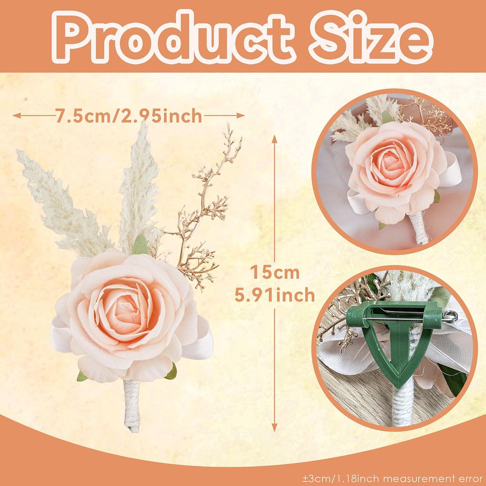 Boutonniere Mawar Elegan Buata - Men Grooming Home ulasan dan harga