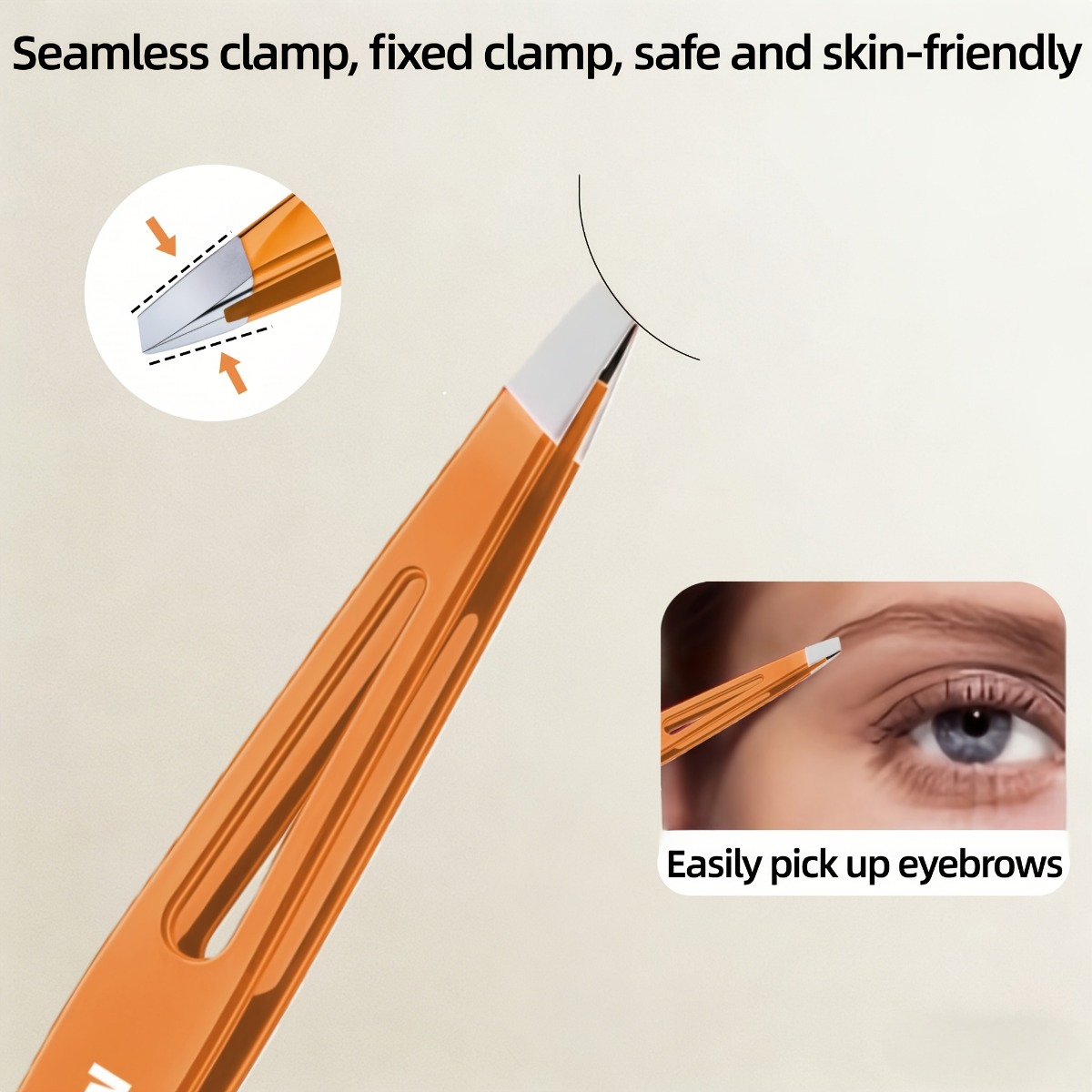 1 buah Pinset Ujung Miring unt - Grooming Men'S Eyebrows ulasan dan harga