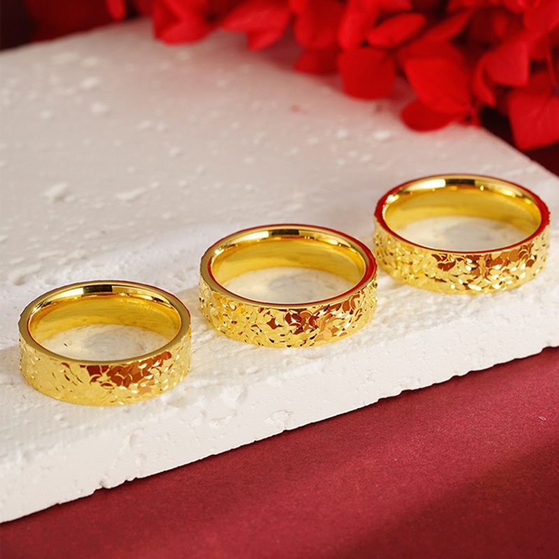 QEENKISS Cincin Es Emas untuk  - Men'S Grooming Gifts ulasan dan harga