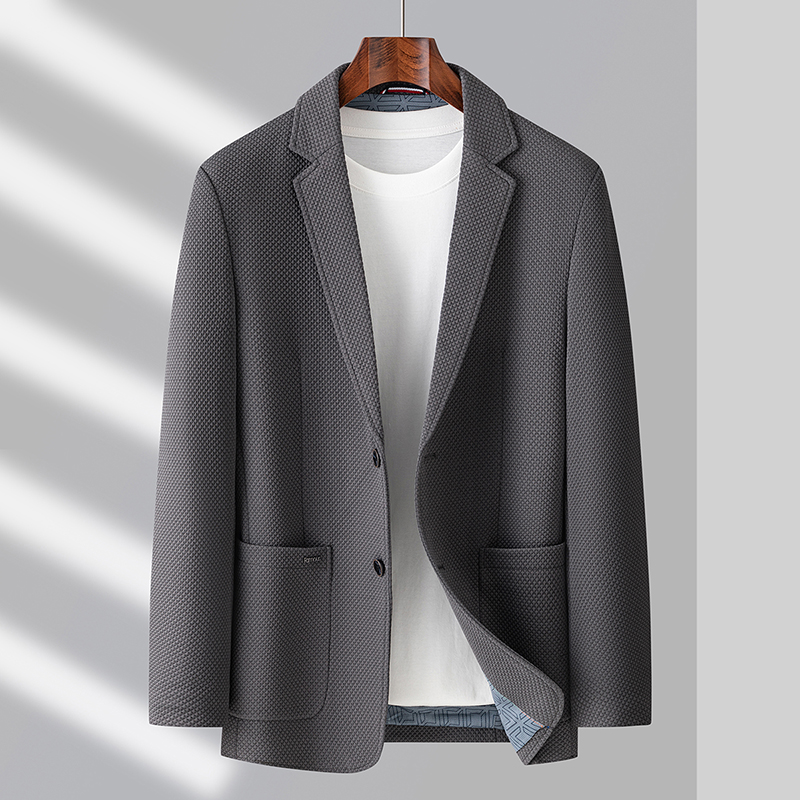 Blazer Warna Solid Musim Gugur - Jack Men'S Grooming ulasan dan harga