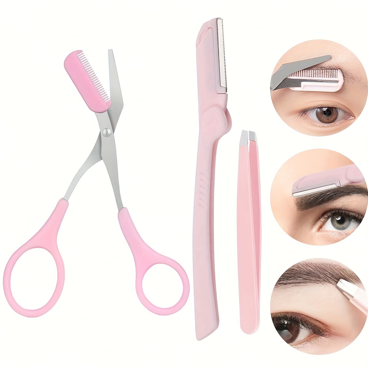 Set 3 Buah Kit Alis untuk Wani - Grooming Men'S Eyebrows ulasan dan harga