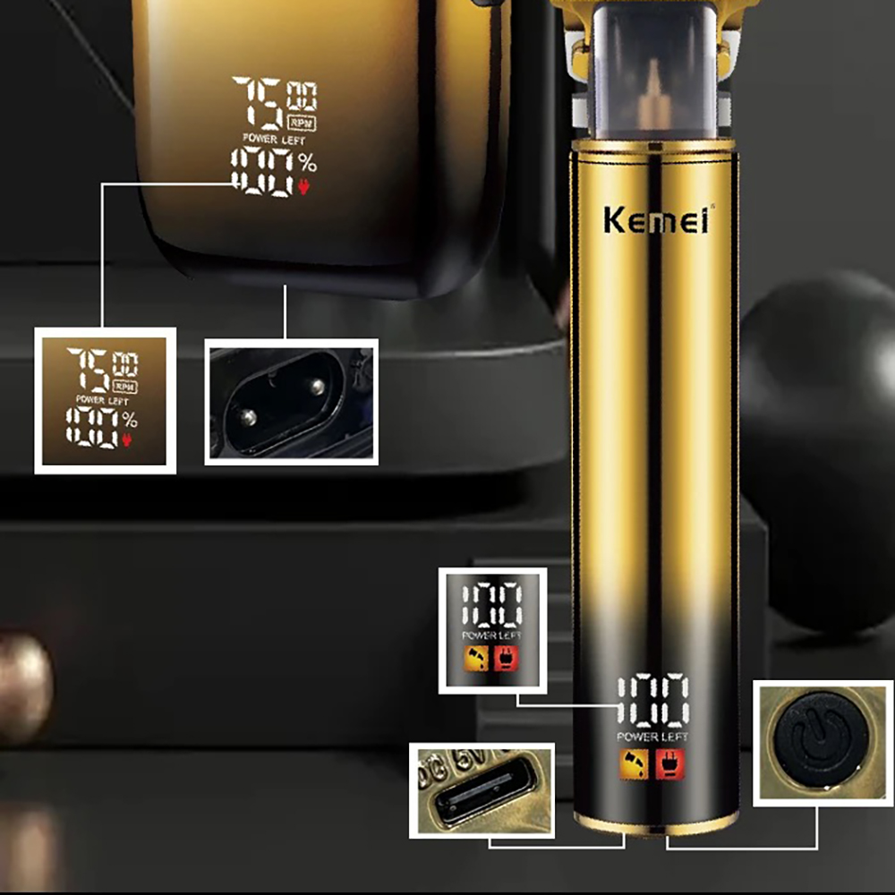 Kemei alat cukur rambut elektr - Grooming Men'S Eyebrows ulasan dan harga